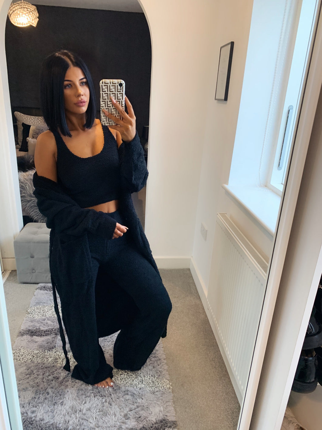 Maddie Three Piece Set - Black (SALE)