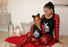 Load image into Gallery viewer, Family Christmas Pyjamas - Black (SALE)
