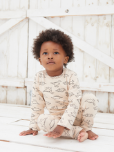 Load image into Gallery viewer, Rex Dinosaur Pyjamas - Cream
