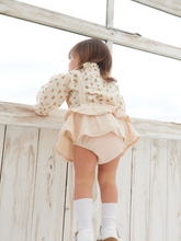 Load image into Gallery viewer, Iris Shirt &amp; Bloomer Set - Cream
