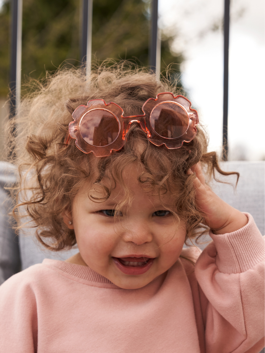 Flower Sunglasses - Pink