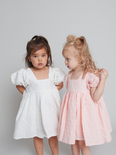 Load image into Gallery viewer, Gracie Textured Dress - White
