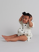 Load image into Gallery viewer, Dotty Romper set - White
