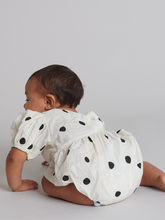Load image into Gallery viewer, Dotty Romper set - White
