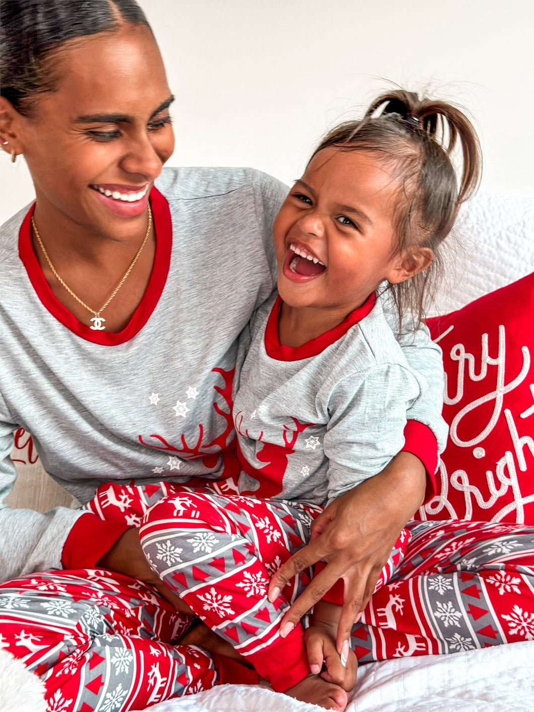 Family Christmas Pyjamas - Grey (SALE)